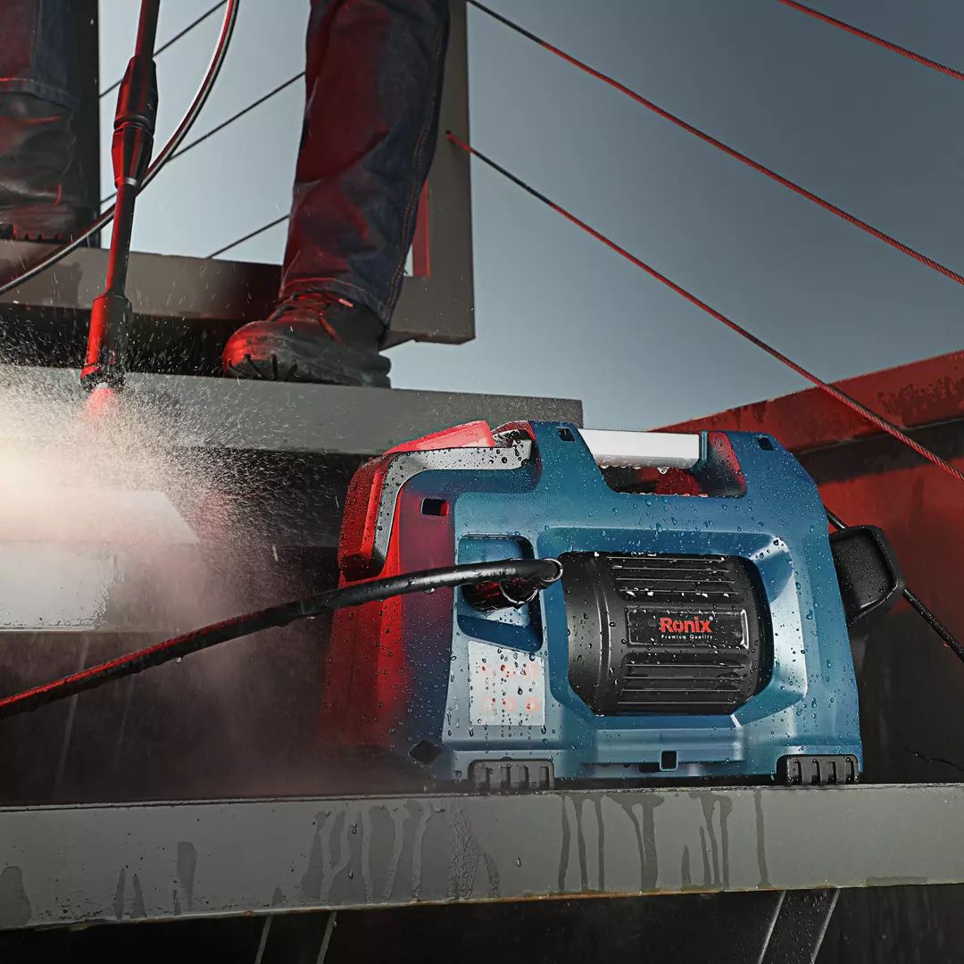 کارواش دینامی کامپکت 100 بار 1400 وات - RP-0100C 